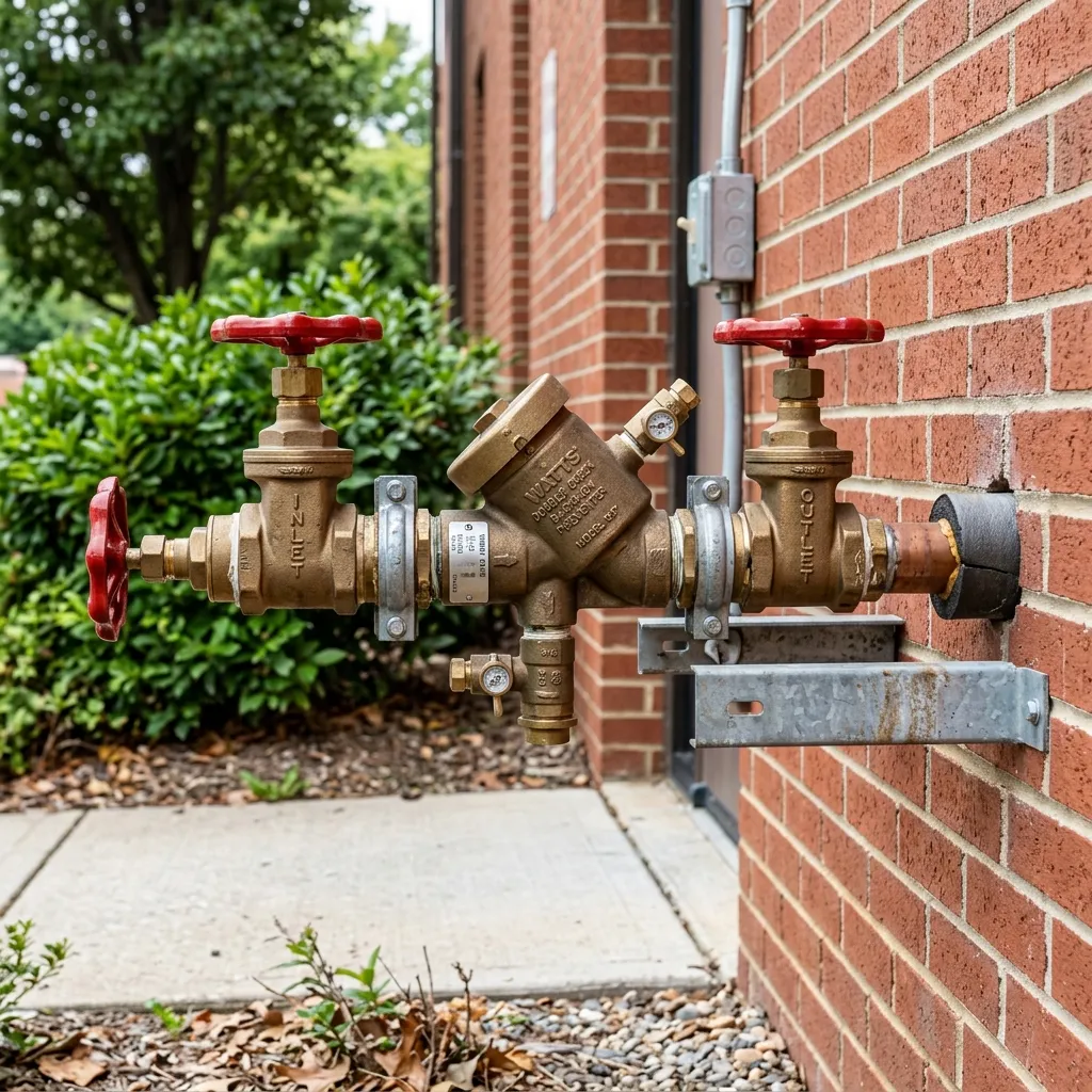 Backflow Prevention Plumber in Hamshire, TX